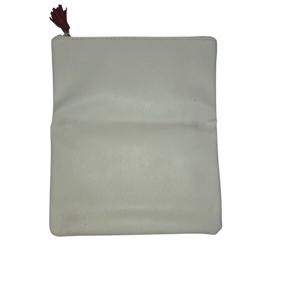 Anthropologie Rachel Pally Bloom Floral Folding Clutch Bag Tassel Zip Closure 41 - Picture 2 of 7